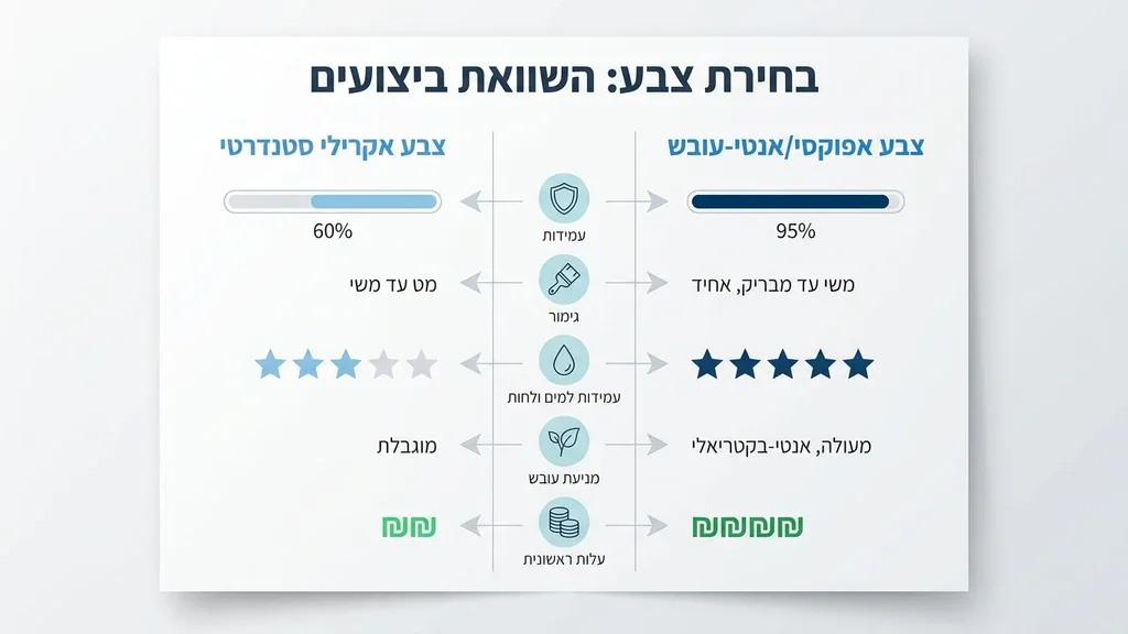 נוצר על ידי מודל בינה מלאכותית Gemini Pro איש מקצוע מכין את קירות חדר הרחצה לצביעה