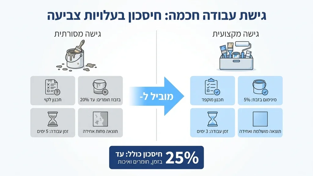 ציוד מקצועי לעבודות צבע